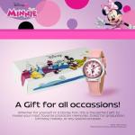 Disney Minnie Mouse Watch for Girls - Minnie Watch for Toddlers 1-3 - Kids Watches Girls Watches - Toys - Kids - Silver Case - Pink Strap