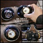 Automatic Watch Winder Box - 8 Compartment, Coffee Brown
