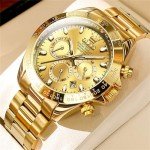 OLEVS Luxury Gold Automatic Men's Watch 6638