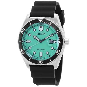 Citizen Eco-Drive Turquoise Dial Men's Watch AW1760-14X
