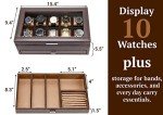 HOUNDSBAY Yachtsman Watch Box with Drawer and Display