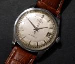 Vintage Men's Doxa Date, Just Serviced, Manual Wind, All Steel, 1950's, Rare