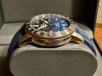 GLYCINE AIRMAN World Timer GMT GL0054 44mm Blue Dial Box & Papers