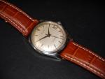 Vintage Men's Doxa Date, Just Serviced, Manual Wind, All Steel, 1950's, Rare