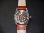 Vintage Men's Doxa Date, Just Serviced, Manual Wind, All Steel, 1950's, Rare
