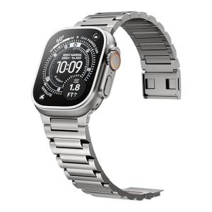 LULULOOK Titanium Band for Apple Watch Ultra 2