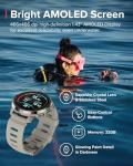 SUUNTO Ocean Dive Computer, GPS Multisport Watch for Training, Underwater Route Tracking & Wireless Tank Pressure Monitor, AMOLED Touchscreen, Dualband GNSS, Offline Map, 26D Battery Life, Sand