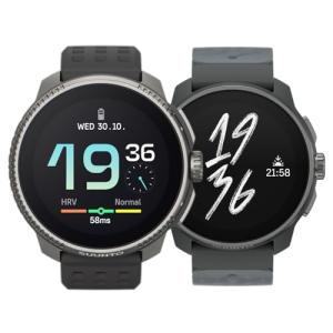 SUUNTO Race GPS Sports Watch w/ 1.43" AMOLED Touchscreen Charcoal Titanium & SUUNTO Race S GPS Sports Watch w/ 1.32" AMOLED Touchscreen Graphite Titanium
