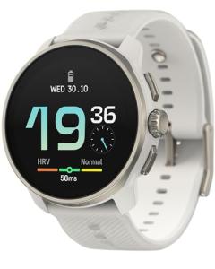 SUUNTO Race S GPS Sports Watch, 1.32" AMOLED Touchscreen w/Crown, 13 Days Battery Life, Training & Sleep Health Tracking, Dual-GNSS, 32GB Global Offline Maps, Lightweight for Running, Powder Gray