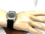 Glycine Men's Watch 3944.2 Airman No 1 Swiss Automatic Black Dial Nylon Strap
