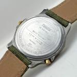 Vintage Timex Indiglo Dive Style Watch 2 Tone 1997 36mm Mens