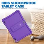 Contixo K102 10" Android Tablet and KW1 Kids Smartwatch - 32GB, Includes 80+ Disney Storybooks, Educational Watch with Games, Camera, Music Player, Alarm, Customizable Wallpaper, Purple