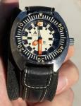 SYNCHRON MILITARY Watch Doxa Vintage Re-Release Limited Edition /500