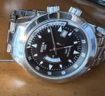 Doxa Trofeo GMT- Swiss Quartz Ronda- Very Rare And Running Well