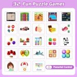 Kids Waterproof Smart Watch with Games and Camera