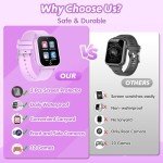 Kids Waterproof Smart Watch with Games and Camera