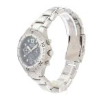 Beuchat Vintage Chronograph Diver Watch Black Dial 100M Quartz Stainless Steel