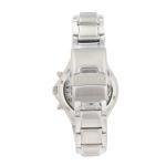 Beuchat Vintage Chronograph Diver Watch Black Dial 100M Quartz Stainless Steel