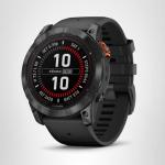 Garmin fēnix 7X Pro Solar, Multisport GPS Smartwatch, Built-in Flashlight, Solar Charging Capability, Black