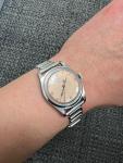 VINTAGE DOXA 32MM MANUAL WIND, COPPER DIAL, ANTIMAGNETIC, BONKLIP BRACELET