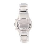 Beuchat Vintage Chronograph Diver Watch Silver Dial 100M Quartz Stainless Steel