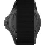 Timex Men's Expedition Field Post Solar 41mm Watch - Black Slip-Thru Double Layer Black Dial Gunmetal Case