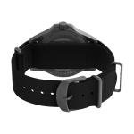 Timex Men's Expedition Field Post Solar 41mm Watch - Black Slip-Thru Double Layer Black Dial Gunmetal Case