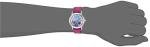 Disney Frozen Kids' Stainless Steel Time Teacher Analog Quartz Strap Watch, Elsa/Maroon Purple