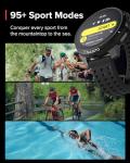 SUUNTO Race GPS Sports Watch w/ 1.43" AMOLED Touchscreen All Black Race S GPS Sports Watch w/ 1.32" AMOLED Touchscreen Canary Titanium