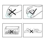 EXMUMCMR 3023.24Y 3023.34U Battery for Solar Rechargeable Battery for VS32/V142/V145/V157/V158/5K21/5K22 Watches - TS920E T23204 (T23204, T24Y13,T247P1 Type)