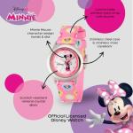 Disney WDS000087 Kids' W000036 Minnie Mouse Time Teacher Stainless Steel Watch
