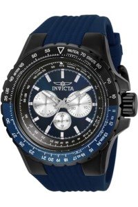 Invicta Men's Blue Aviator Chronograph Watch 33037