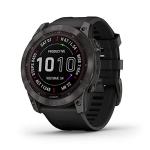 Garmin Fenix 7X Sapphire Solar Smartwatch Solar Charging Rugged Outdoor Watch with GPS Touchscreen (Renewed)