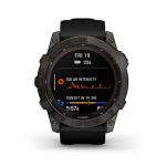 Garmin Fenix 7X Sapphire Solar Smartwatch Solar Charging Rugged Outdoor Watch with GPS Touchscreen (Renewed)