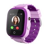 OKYUK 4G Kids Smart Watch, IP67 Waterproof Child Smartwatch with Camera, SOS,GPS Tracker, Video Calling, WiFi, Touch Screen Wrist Watch Phone for Age 3-14 Year Boys Girls Xmas Birthday Gift (Violet)