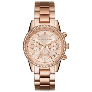 Michael Kors Rose Gold Women's Chronograph Watch