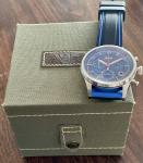 NWOT Rare Model Avi-8 Lafayette Chronograph w Extra Avi-8 S/S Bracelet and Box