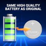 PFHL CTL920F Battery, Compatible with Panasonic CTL920F Solar Rechargeable Battery Replacement Watch Cell Casio