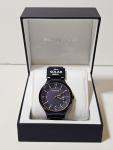 Bering Slim Solar Black Dial 42mm 5ATM Mens Watch 14442-797 MSRP $279 NEW W TAG