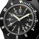 Marathon US Mil-spec MaraGlo™ Navigator Pilot Watch with Date, 2nd Timezone, NEW