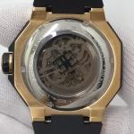 Thomas Earnshaw Invincible Men Black Integrated PU Strap Mechanical Watch