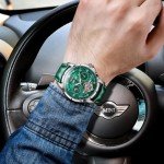 OLEVS Men's Luxury Automatic Starry Sky Watch