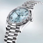 LACZ DENTON Luxury Men's Automatic Watch - Sky Blue