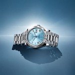 LACZ DENTON Luxury Men's Automatic Watch - Sky Blue