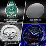 OLEVS Men's Luxury Automatic Starry Sky Watch