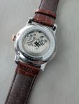 Thomas Earnshaw Longitude Automatic Gold Brown White Watch EUC Running Accurate