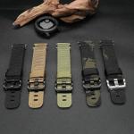 Rugged Nylon for Garmin Instinct 2X/2X Solar Watch Band 50mm, Tactical Fabric Sport Strap for Garmin Instinct 3 50mm Solar/AMOLED Band