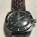 Vintage Younger Bresson Diver Men's Wristwatch 38mm Black Very Rare