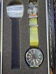 Brand New In Box - Sangin Instruments Overlord Brushed DLC Black Military Watch