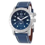 Glycine Airman Contemporary GMT Quartz Blue Dial Men's Watch GL0151